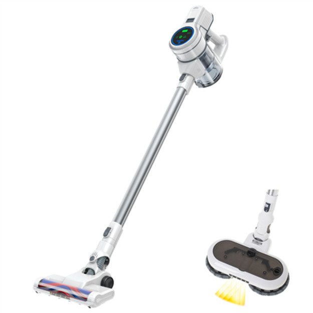 Adler Vacuum Cleaner | AD 7064 2in1 | Cordless operating | 220-240 V | Operating time (max) 57 min | White | Warranty 24 month(s