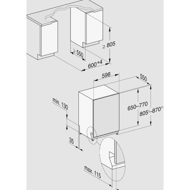 Indaplovė Miele G 7790