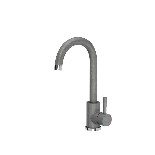 Plautuvė su maišytuvu Quadron GO MAX, TQ7744GMSZ, pilka 2