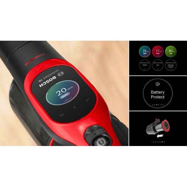 Belaidis dulkių siurblys Bosch Unlimited 10 ProAnimal, BCS1041PET