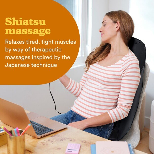 Homedics SBM-65H-EU Shiatsu Experience Back Massager + Heat 1