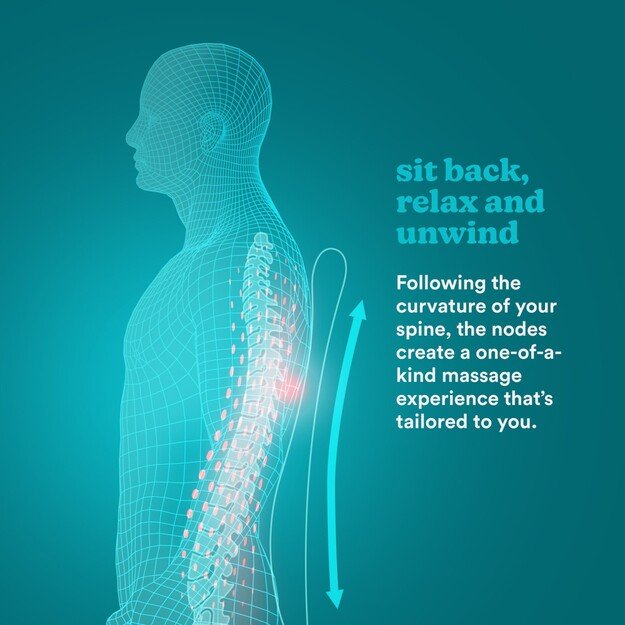 Homedics SBM-65H-EU Shiatsu Experience Back Massager + Heat 4