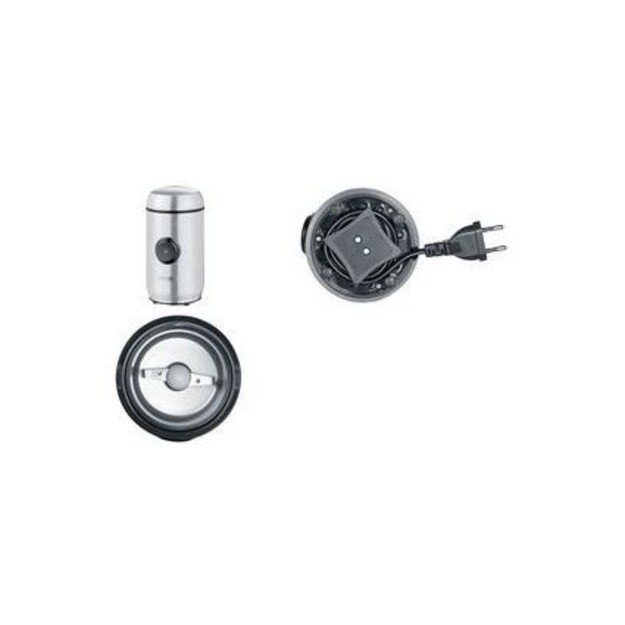 Severin KM 3879 coffee grinder 150 W Black, Stainless steel