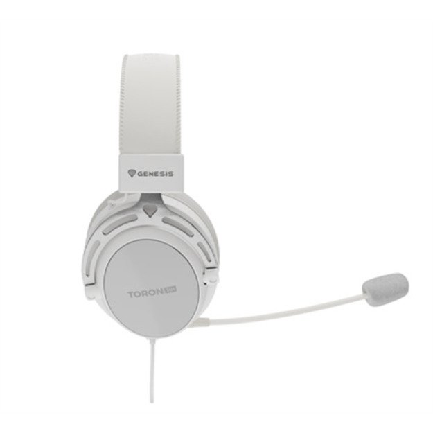 Genesis | Gaming Headset | Toron 301 | Wired | Over-Ear | Microphone | White