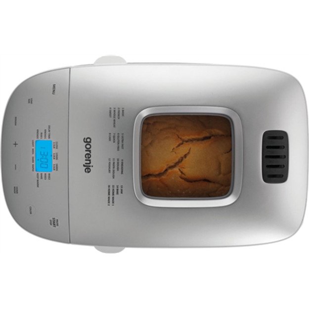 Gorenje | Bread maker | BM1600WG | Power 850 W | Number of programs 16 | Display LCD | White/Silver 2