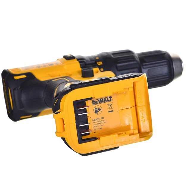 Combi drill battery DeWalt DCD778S2T-QW 2