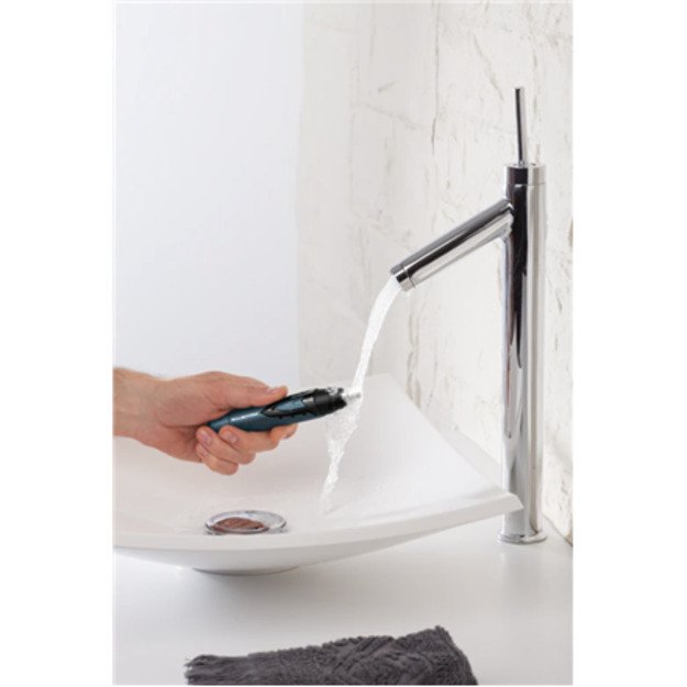 Rowenta Nose and Ear Trimmer | TN3011F0 | Cordless | Wet & Dry | Black/Blue