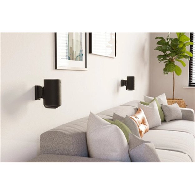 Vogels Wall mount | Speaker Wall Mount for Sonos Era 100 | Tilt, rotate | Maximum weight (capacity) 7 kg | Black
