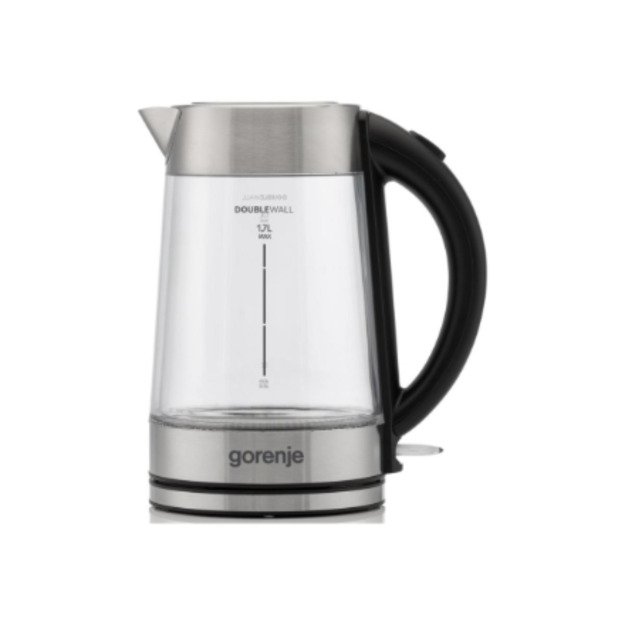 Gorenje Kettle | K17GDWII | 2200 W | Electric | 1.7 L | 360&deg; rotational base | Stainless steel
