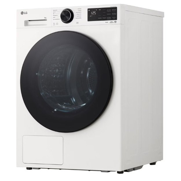 LG Dryer Machine with Heat Pump | RHX5009TWB | Energy efficiency class B | Front loading | 9 kg | LED | Depth 66 cm | Wi-Fi | Wh