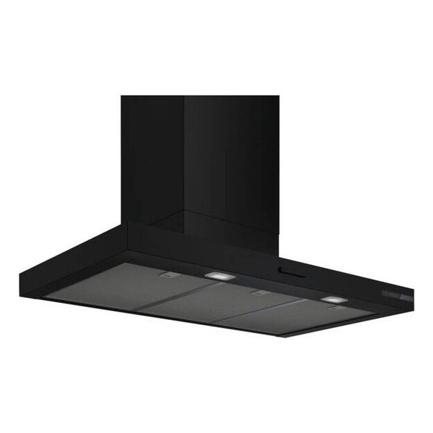 Bosch Serie 4 DWB95CC60 cooker hood Wall-mounted Black 594 m&sup3;/h