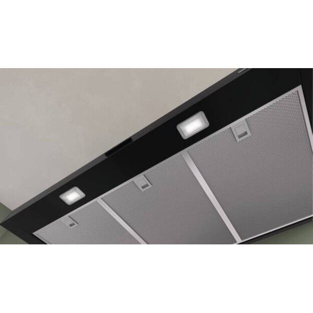 Bosch Serie 4 DWB95CC60 cooker hood Wall-mounted Black 594 m&sup3;/h