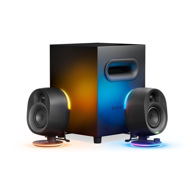 SteelSeries | Arena 7 | Bluetooth | Black | 89 dB | Computer Speakers | Wireless connection