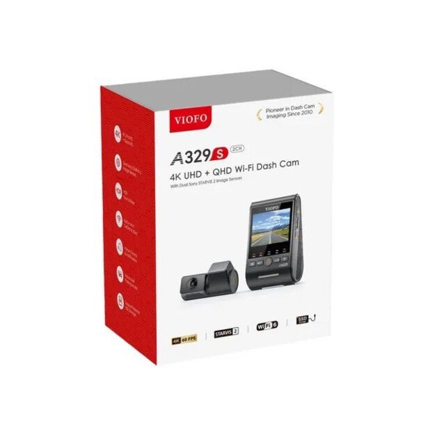 VIOFO A329S 2CH GPS video recorder