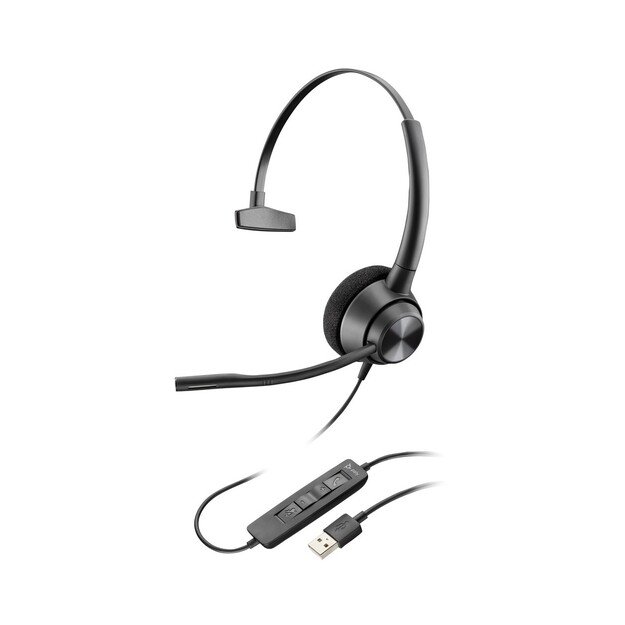 Poly Headset EncorePro 310 Mono USB-A TAA