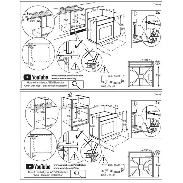 ELECTROLUX LOE8F38X 2