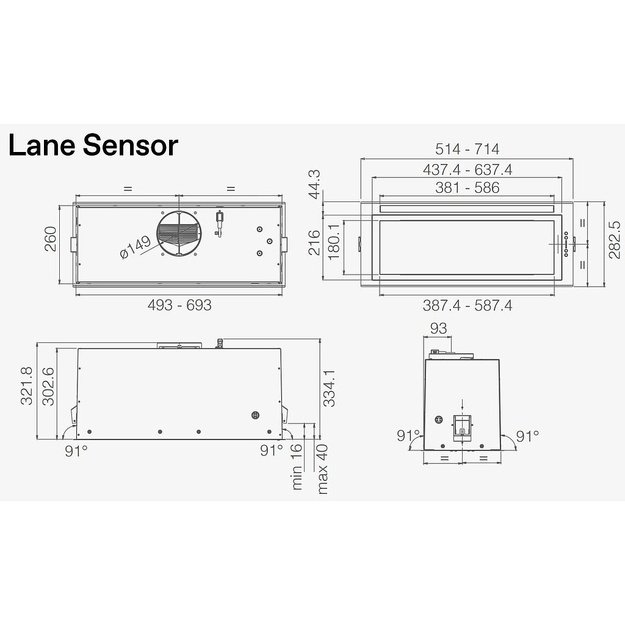 ELICA LANE SENSOR @ IX/A/72