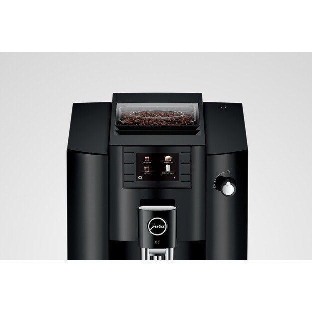 Jura E6 Piano Black espresso machine (EC) 2