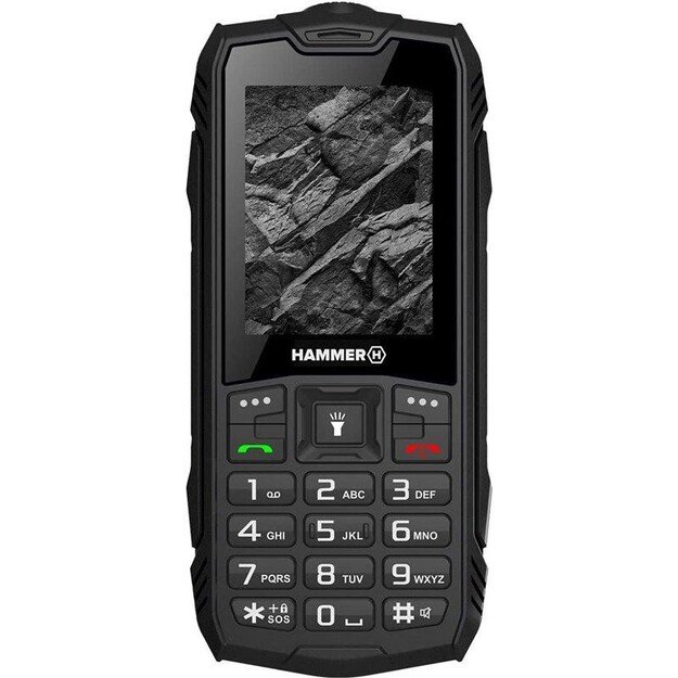myPhone Hammer Rock 6.1 cm (2.4 ) 155 g Black Camera phone