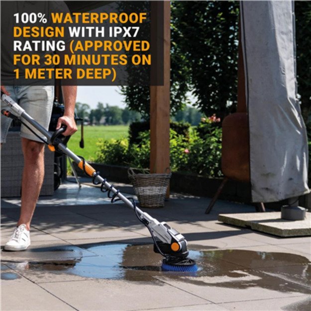 Batavia Twinbrush V2 (telescopic) 18V brushless power scrubber Without battery and charger 2