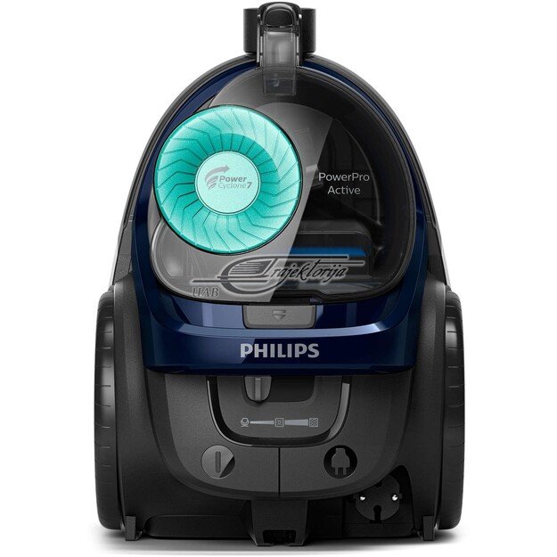 Philips | Vacuum cleaner | PowerPro Active FC9556/09 | Bagless | Power 900 W | Dust capacity 1.5 L | Blue