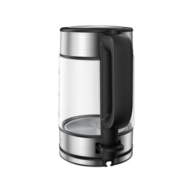 Xiaomi | Electric Glass Kettle EU | Electric | 2200 W | 1.7 L | Glass | 360&deg; rotational base | Black/Stainless Steel