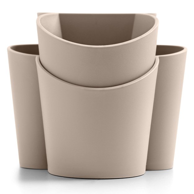 Cutlery holder, mocha, Create Collection