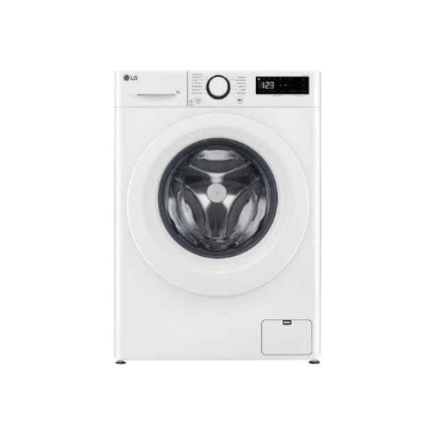 LG F4WR509SWW Washing machine, A, Front loading, Washing capacity 9 kg, Depth 55 cm, 1400 RPM, White | LG