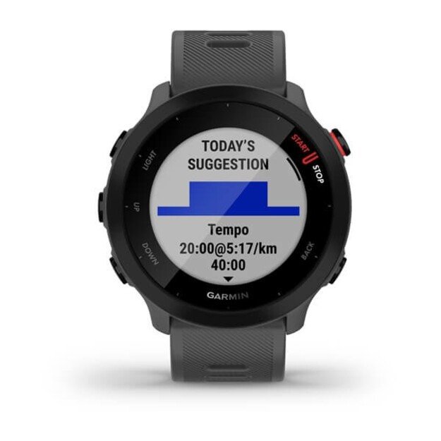 Garmin Forerunner 55 MIP 42 mm Digital 208 x 208 pixels Touchscreen Grey GPS (satellite) 8
