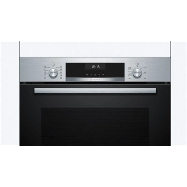 Bosch Oven | HBG517CS3 | 71 L | Electric | Hydrolytic | Knobs | Height 59.5 cm | Width 59.4 cm | Stainless steel 4