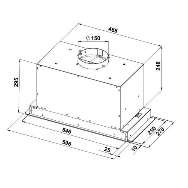 SCHLOSSER HOE60TCBLA/GLASS 4