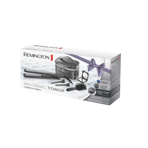 Remington Hair Straightener | S5506GP Pro-Ceramic Titanium | Ceramic heating system | Display Digital display | Temperature (min 1