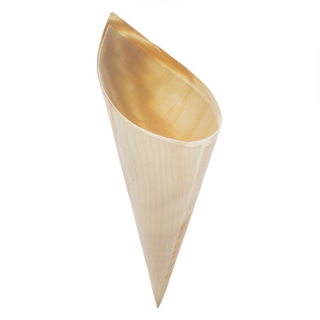 Bamboo cone, 3x8.5 cm, 50 pcs