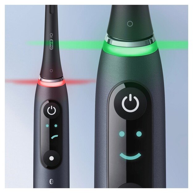 Oral-B iO 80363731 electric toothbrush Adult Rotating-oscillating toothbrush Black, Silver