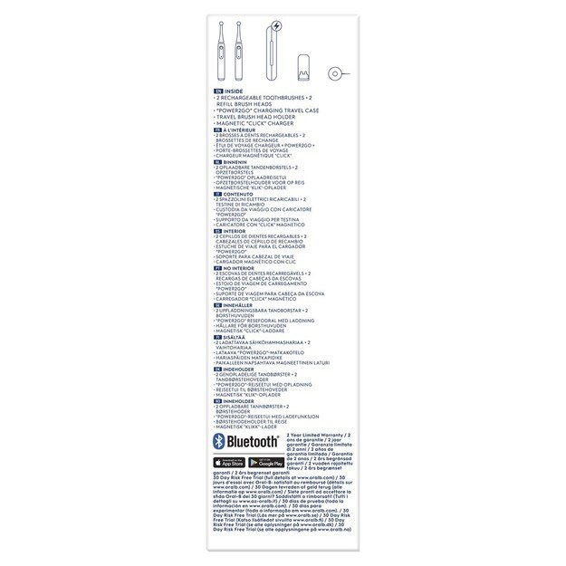 Oral-B iO 80363731 electric toothbrush Adult Rotating-oscillating toothbrush Black, Silver