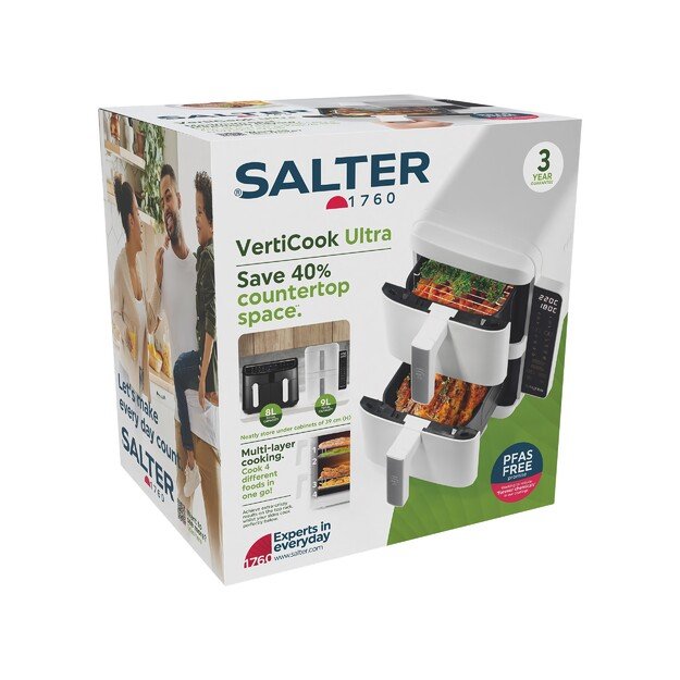 Salter EK6642WHTVDE VertiCook Ultra
