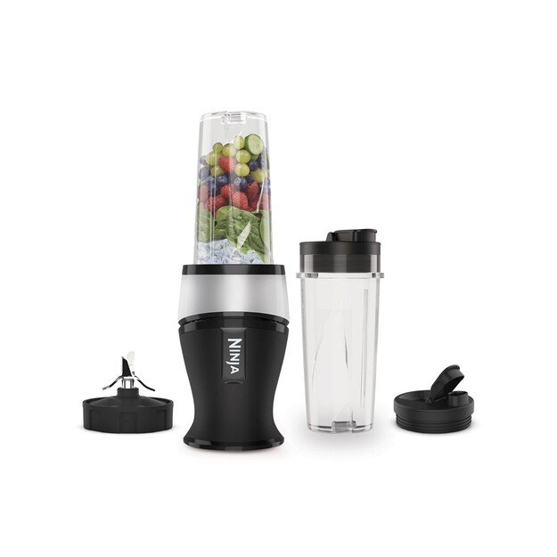 Ninja QB3001 0.47 L Tabletop blender 700 W Black, Silver