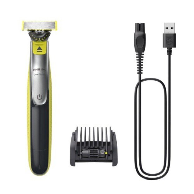 Philips OneBlade 360 QP2734/23 Plaukų skustuvas / kirpimo ma&scaron;inėlė, Pilka/Žalia