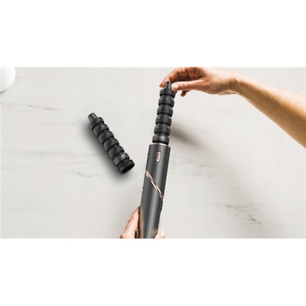 Shark | 5-in-1 Hair Dryer | HD446EU FlexStyle | 1650 W | Number of temperature settings 3 | Black | Diffuser nozzle