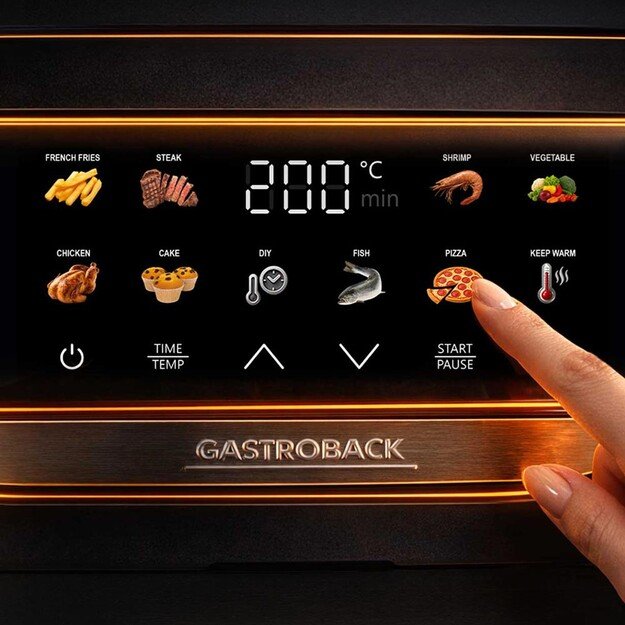 Gastroback 42585 Multi Airfryer  Heat & Crisp  Family 8L