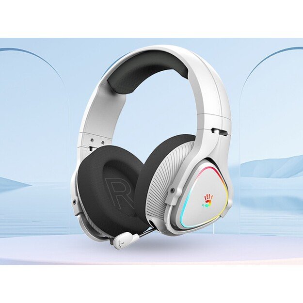 A4Tech 47752 Bloody MR710 RGB Gaming Wireless Headset, Grey