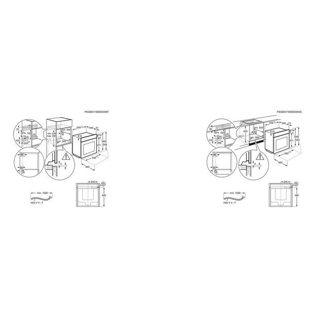 Orkaitė AEG TP9SB831AT 1