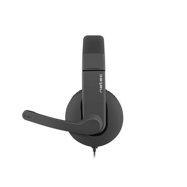 NATEC NSL-1452 Natec HEADPHONES RHEA with MICROPHONE BLACK