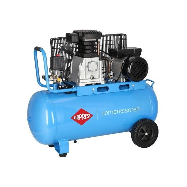 AIRPRESS DOUBLE BARREL OIL COMPRESSOR HL 340/90