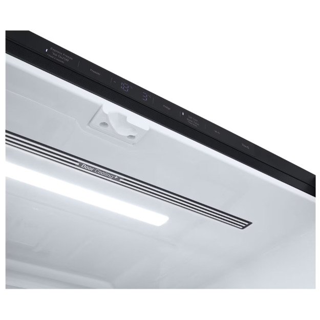 LG InstaView GMG960EVJE side-by-side refrigerator Freestanding 638 L Black