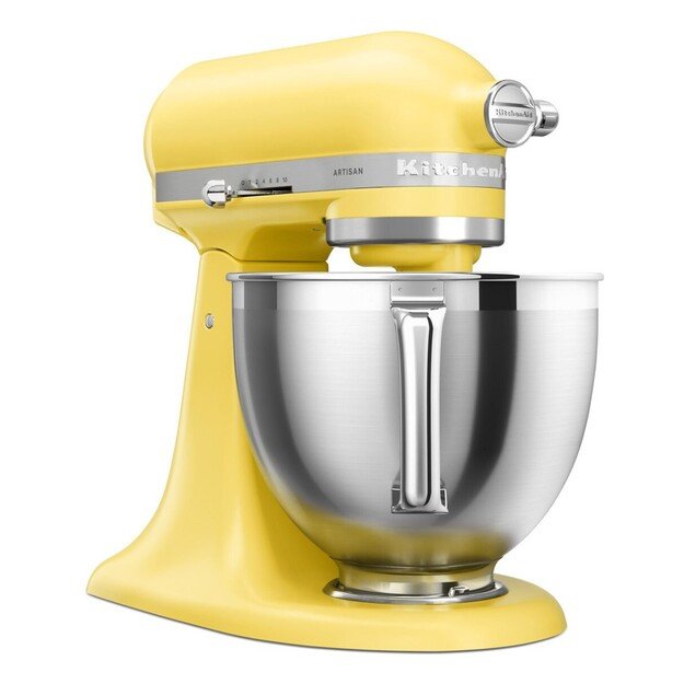 KitchenAid 5KSM195PSEBT mixer Stand mixer 300 W Stainless steel, Yellow
