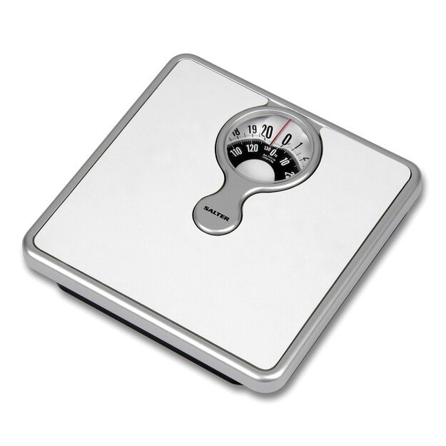 Salter 484 WFEU12 Magnifying Lens Bathroom Compact Mechanical  Scale