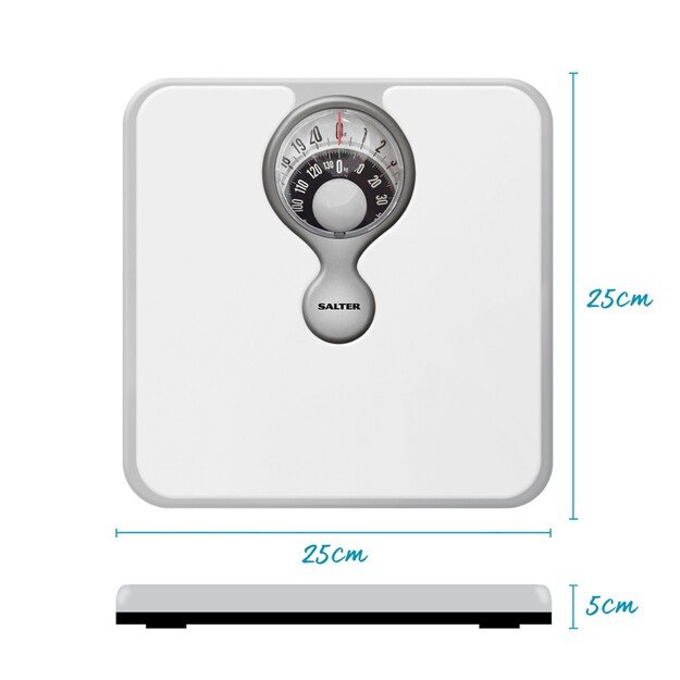 Salter 484 WFEU12 Magnifying Lens Bathroom Compact Mechanical  Scale