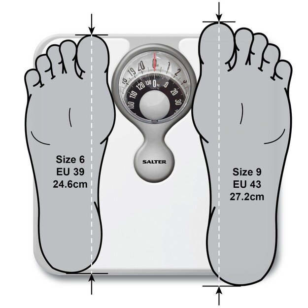 Salter 484 WFEU12 Magnifying Lens Bathroom Compact Mechanical  Scale