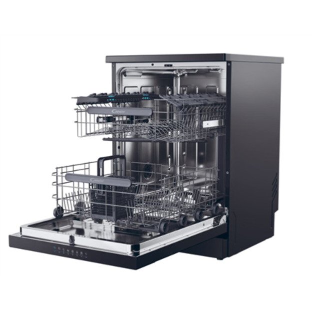 Candy Dishwasher | CF 5C6F0B | Free standing | Width 59.7 cm | Number of place settings 15 | Number of programs 8 | Energy effic